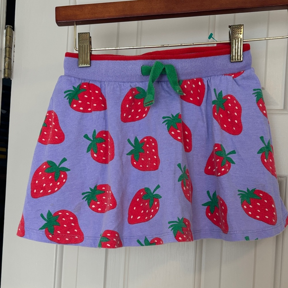 Mini Boden Strawberry Skirt